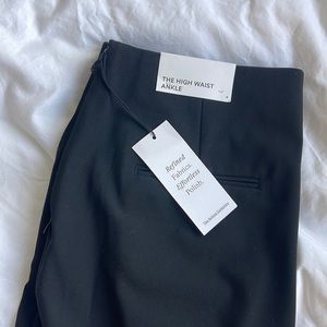 ann taylor high waist ankle dress pants